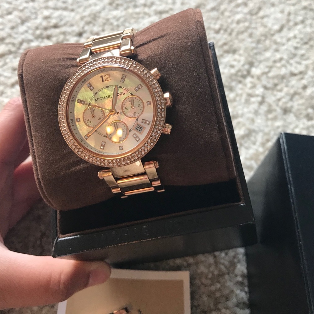 Michael Kors Rose Gold Watch